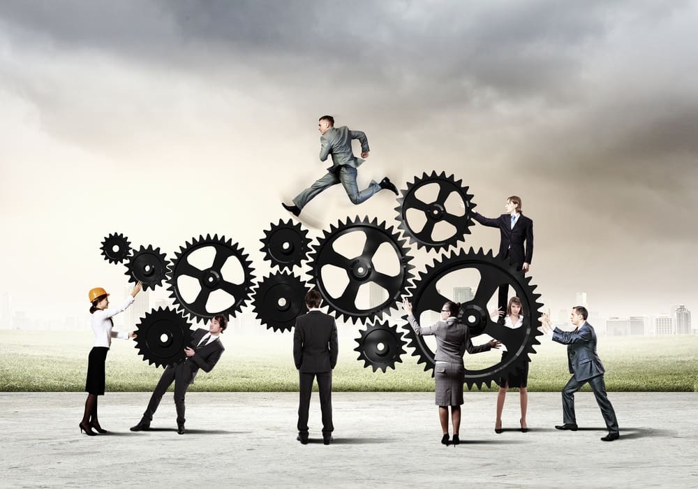 Conceptual image of businessteam working cohesively. Interaction and unity-1.jpeg